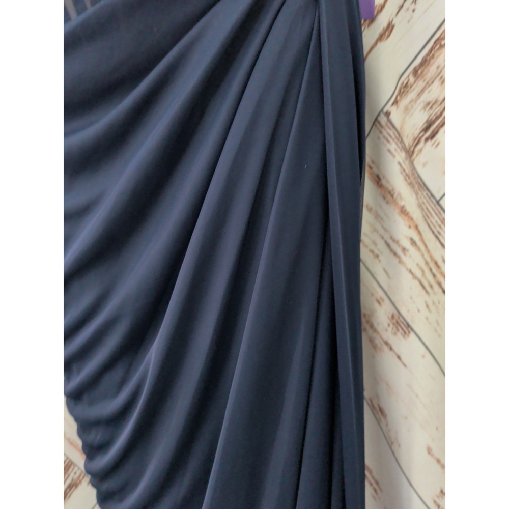 Ladivine CD387 - Versatile Neckline Ruched Evening Gown - Picture 5 of 13